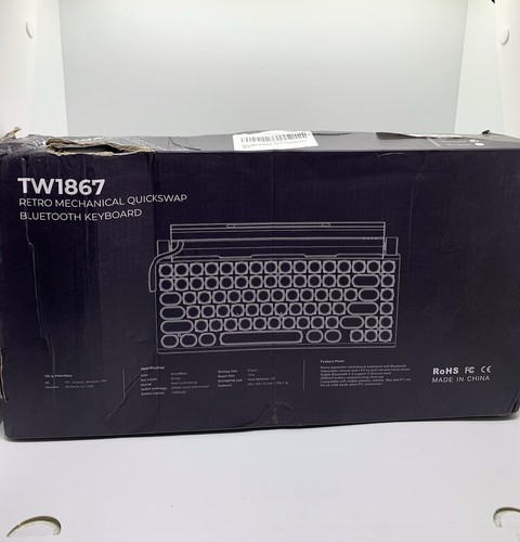 7KEYS Retro Typewriter Keyboard