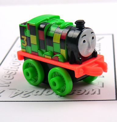 THOMAS & FRIENDS Minis Train Engine 2014/2015 NEON Henry ~ NEW ~ Weighted