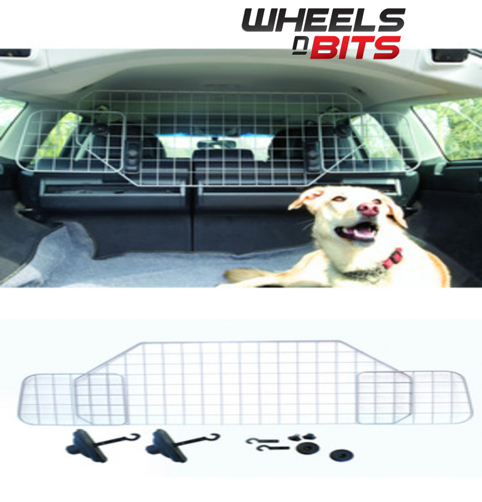 Dog Guard Universal Car Headrest Travel Mesh Grill Pet Safety Barrier
