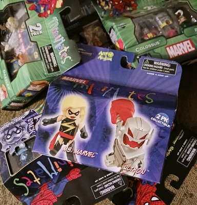Marvel Minimates, Lot of 6 Two Figure Sets (12 total figures) New, Sealed