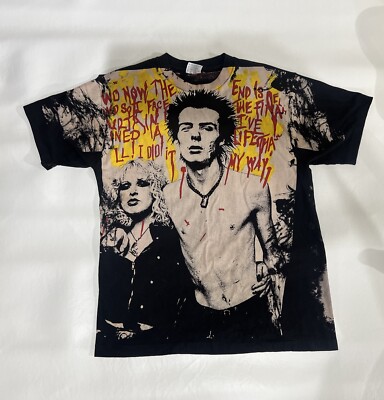 古着　半袖　Tシャツ　 SID&NANCYシド&ナンシー Vintageシド&ナンシーTシャツ
