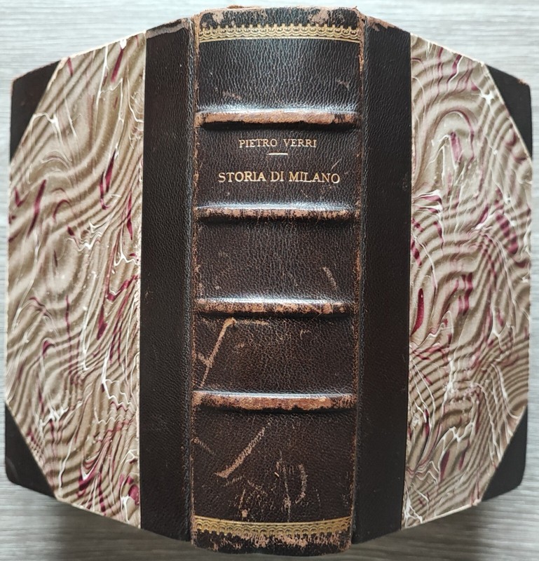 Verri Pietro. Storia Di Milano. Colla Continuazione Del Barone Custodi. 1850.