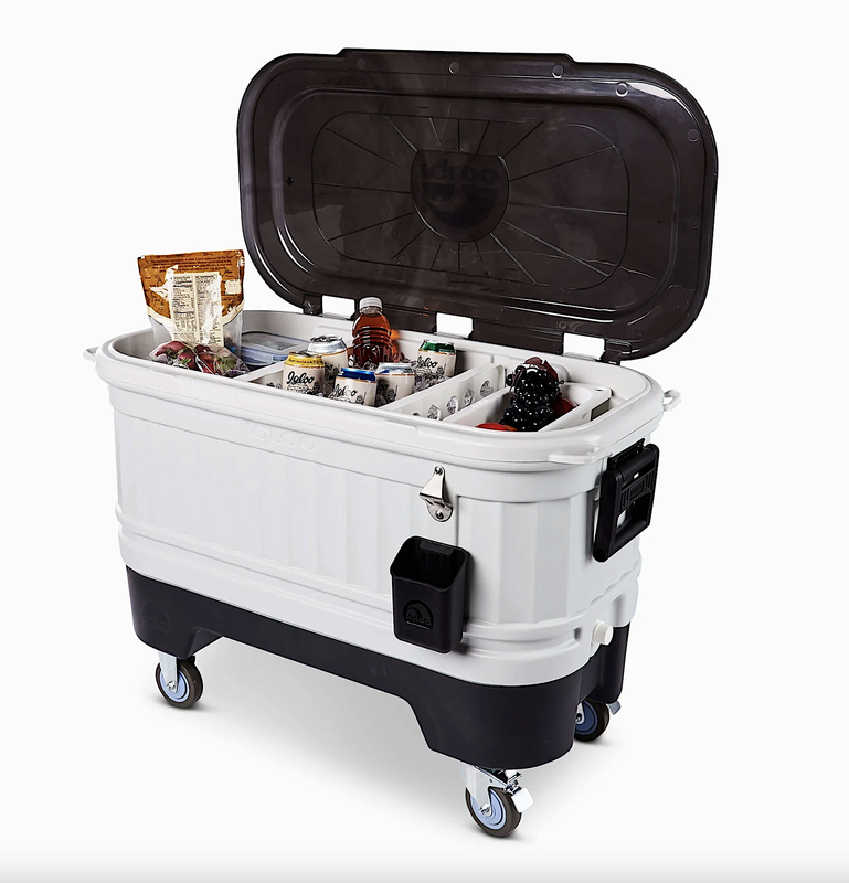 With Wheels, Bottle Opener & Catch Bins