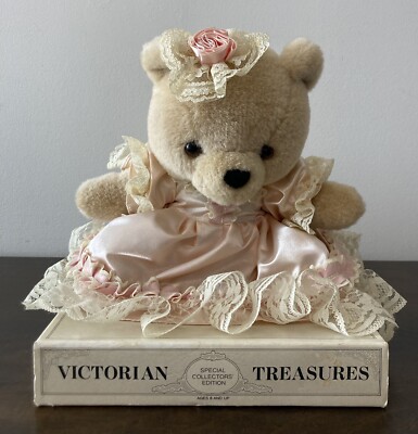 Anco 1991 Victorian Treasures Special Collector's Edition Teddy Bear Doll 8.5''
