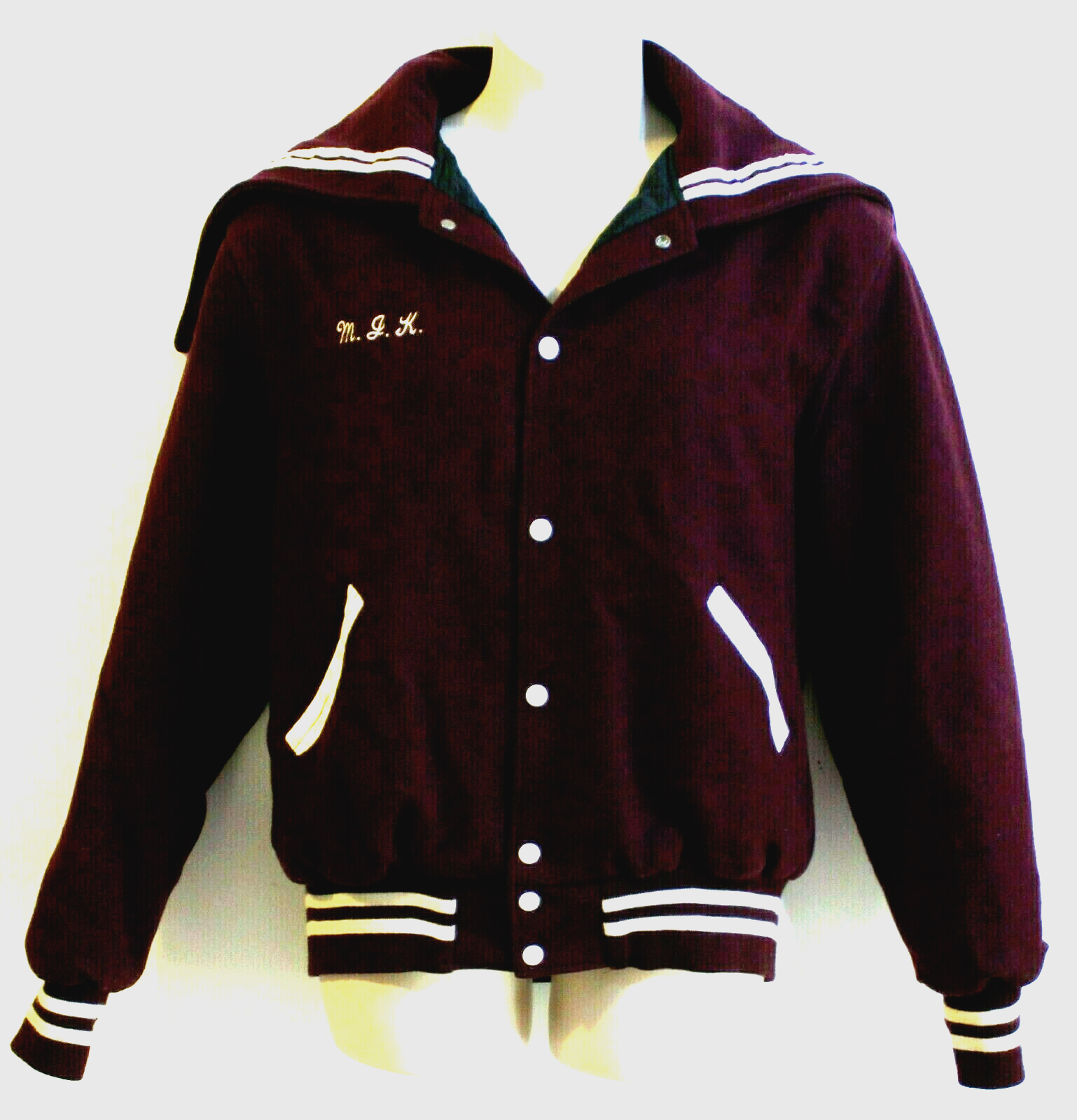 Haden's Vintage Men's Varsity Letterman Jacket Size XL Wool