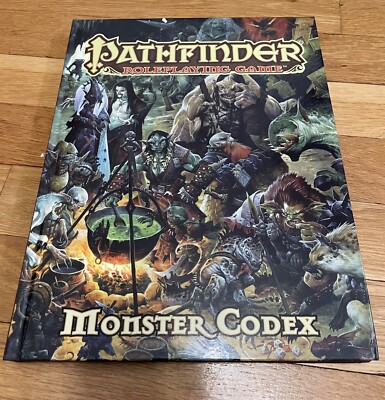 Pathfinder RPG: Monster Codex D&D 3.5 D20 HC Paizo