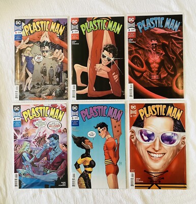 PLASTIC MAN, DC Universe 6-Issue Mini-Series, Gail Simone Writer, Mint