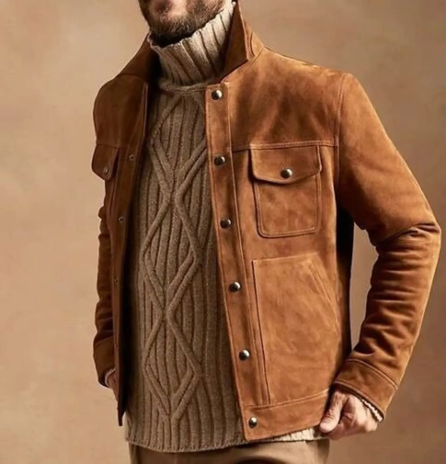 ジャケット ETMON Collar Classic Jacket, Ash Brown MUSINSA | ETMON Collar Classic Jacket, Ash Brown