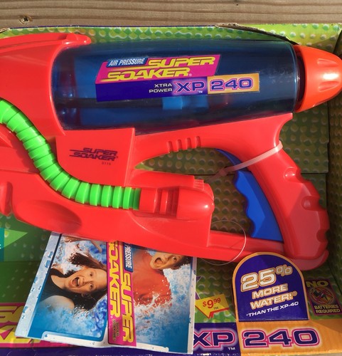 Vintage 2000 Super Soaker XP240 New In Box Hasbro Larami