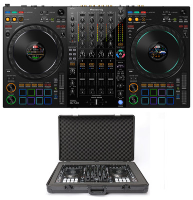 Pioneer DJ DDJ-FLX10 + Magma MGA41102 Case Bundle
