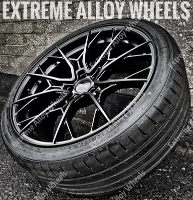 9X 20'' Black X-Lite Alloy Wheels Fits Jeep Cherokee Compass Wrangler + Tyres