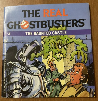 The Real Ghostbusters The Wanderer Book #3 The Haunted Castle Vintage 1987 CLEAN