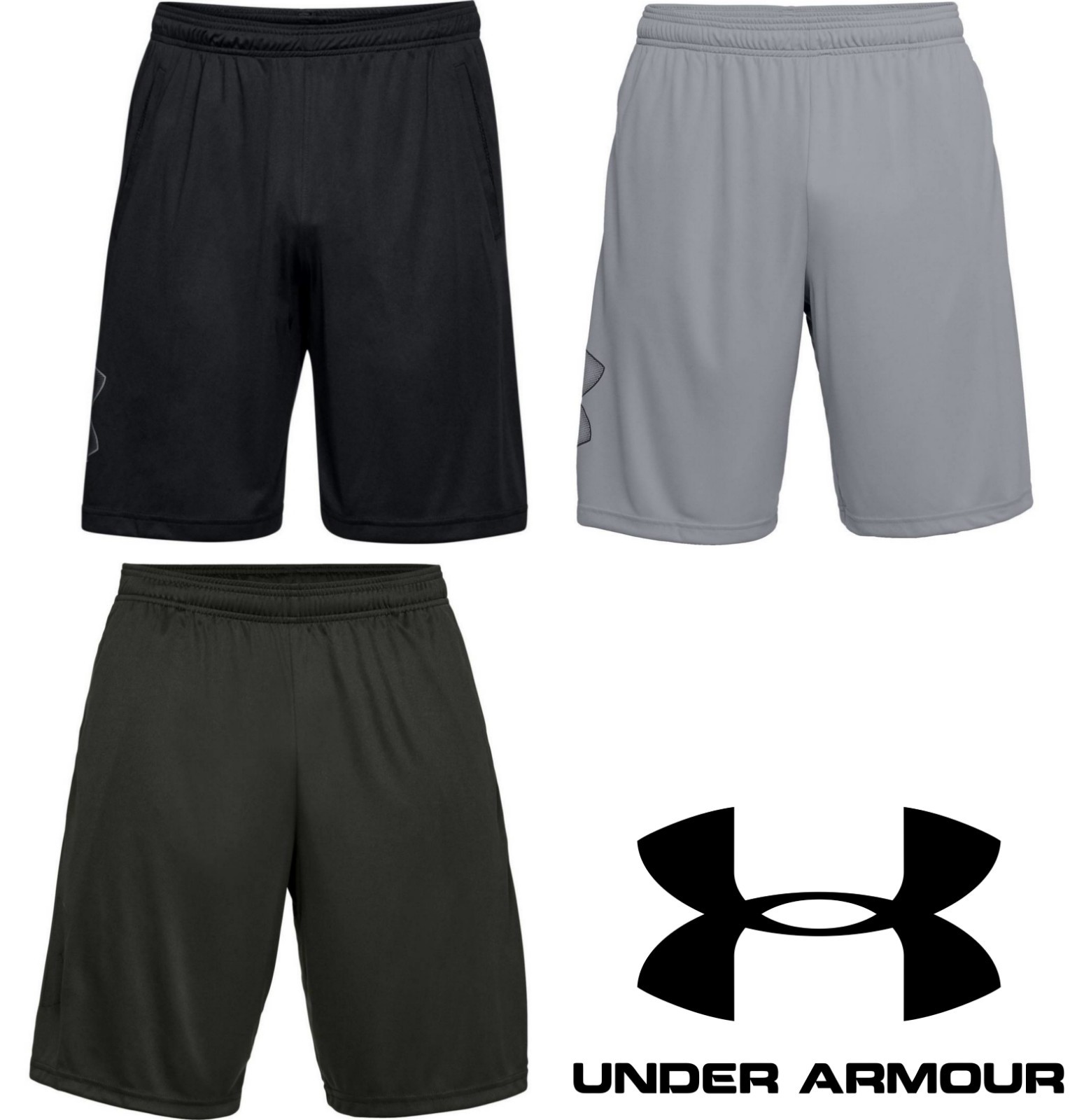 men's ua tech graphic shorts