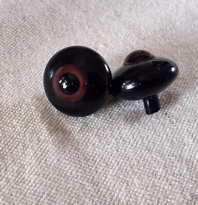 New 24MM Dark Brown&Black Glass BJD Eyes for MSD DOD DZ AOD Volks Luts BJD  Doll