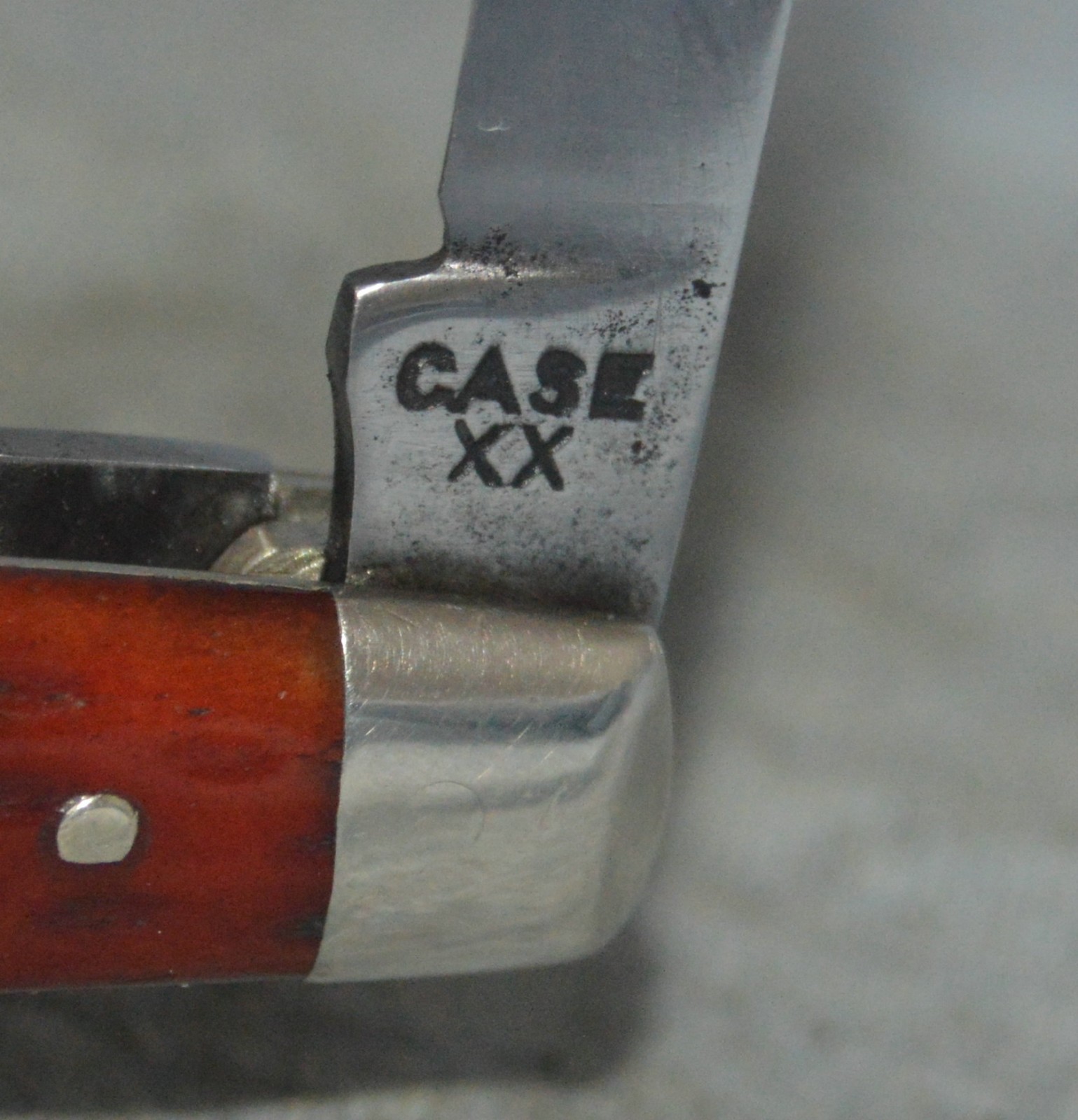 RARE VINTAGE CASE TESTED XX TRANSITION REDBONE CONGRESS KNIFE 64052 BOOK $4750