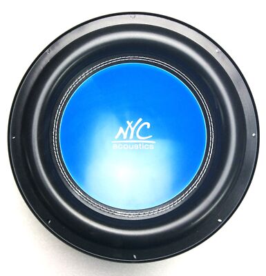 150 Watts RMS 900 Watts Peak Power High Power 50 Oz Ferrite Magnet 12'' Woofer