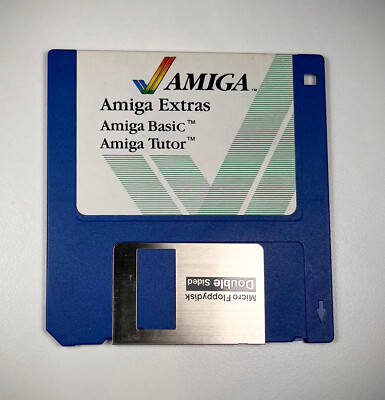 COMMODORE AMIGA EXTRAS; AMIGA BASIC; AMIGA TUTOR