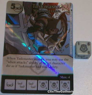 Foil TASKMASTER: WATCH AND LEARN 78 Deadpool Dice Masters