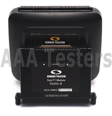 Sunrise Telecom SunSet MTT Dual T1 Module SSxDSL-8 SSxDSL