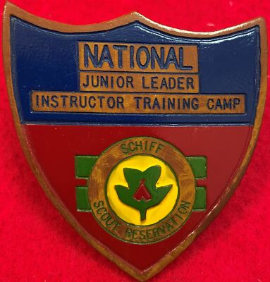 National Junior Leader Instructor Training Camp Schiff Scout Neal N/C Slide [X-1