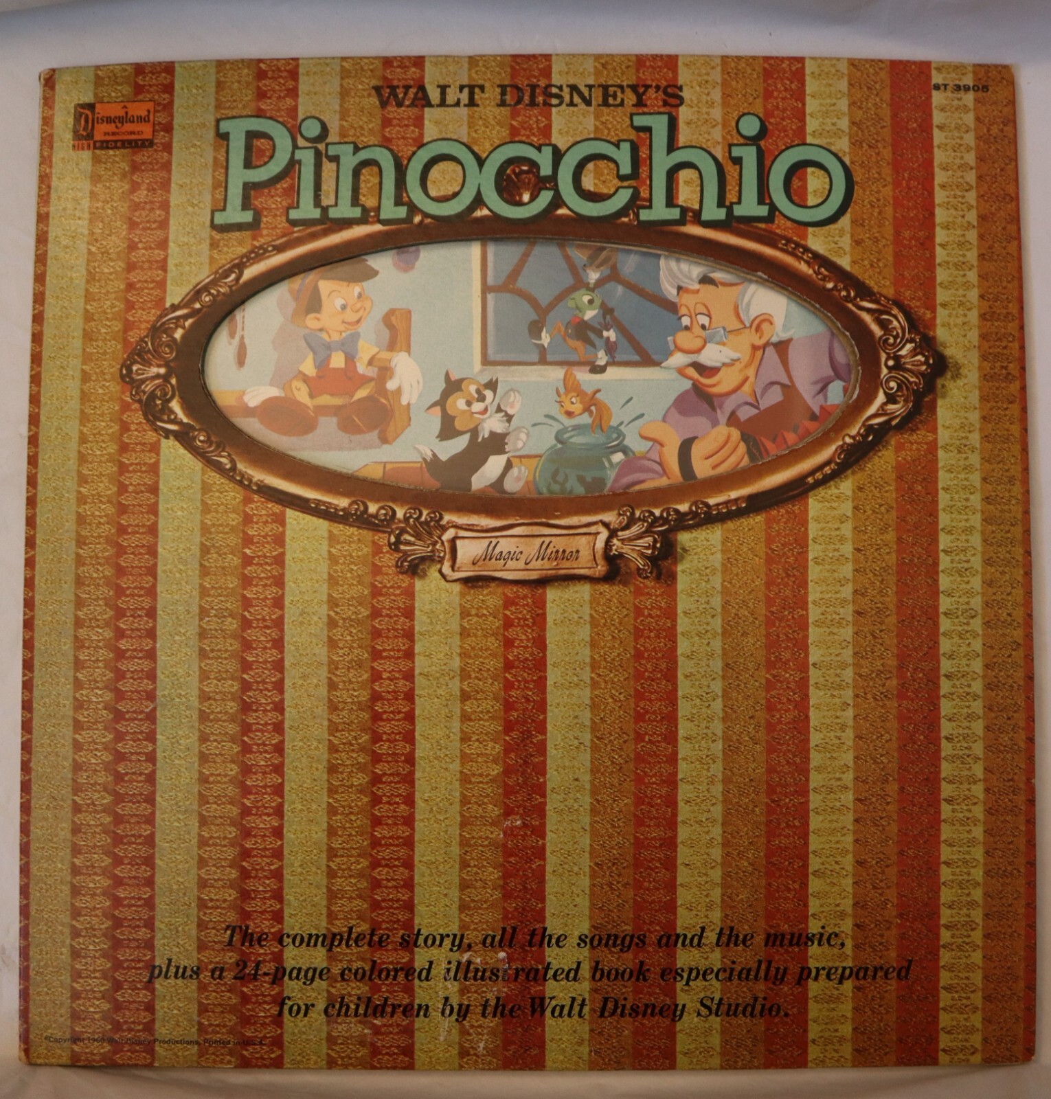 Walt Disney's Pinocchio ピノキオ　絵本　レコード　希少品 Walt Disney's Pinocchio ピノキオ 絵本 レコード 希少品 - メルカリ