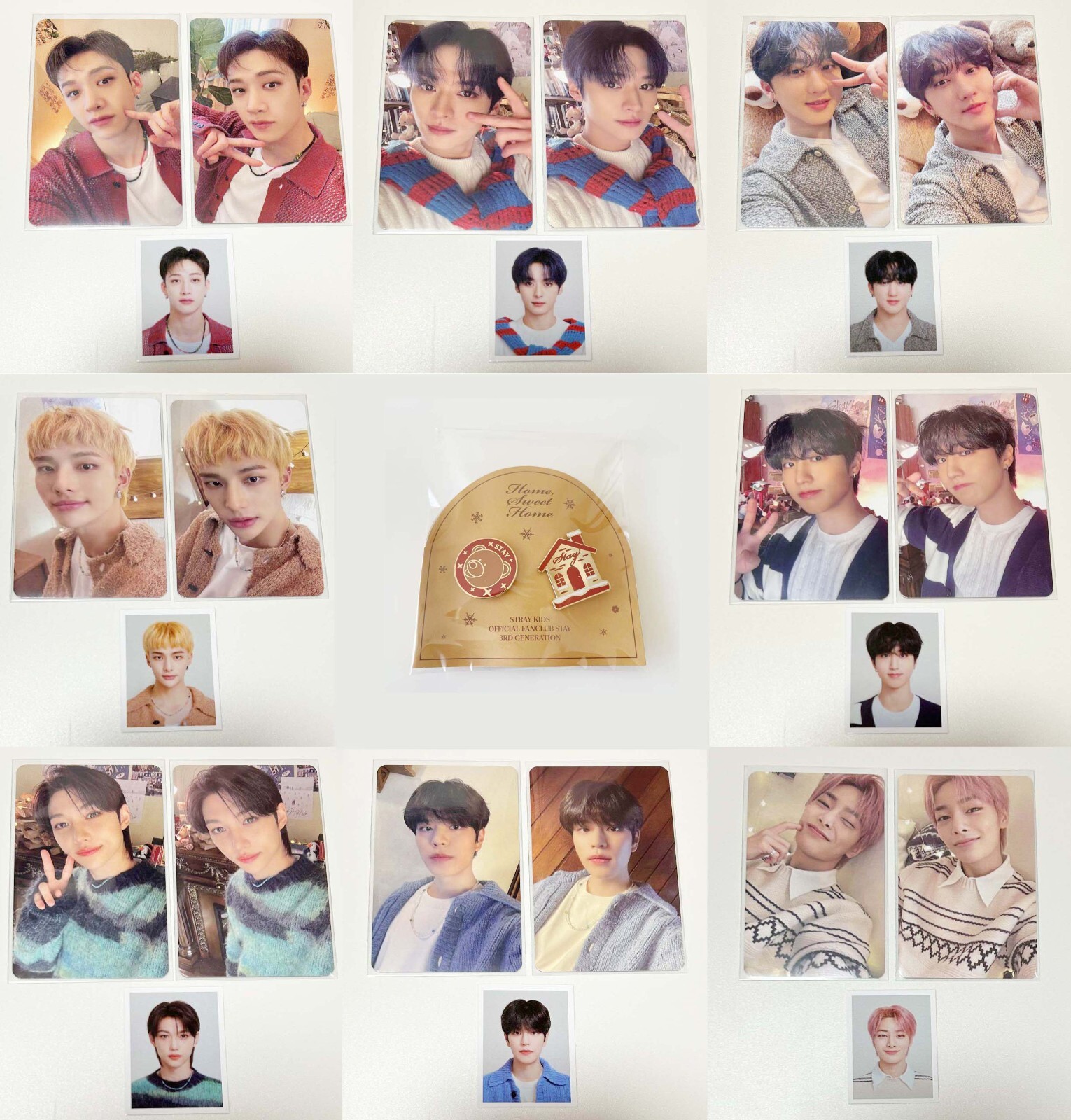 Stray Kids Official Photocard ID Fanclub STAY 3rd Membership