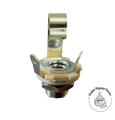 Switchcraft 1/4'' Mono Jack Type 11 - Nickel