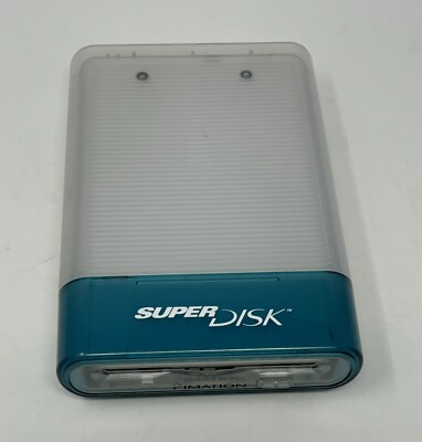 Imation Super Disk External USB Floppy Drive for Macintosh SD USB M  UNTESTED 
