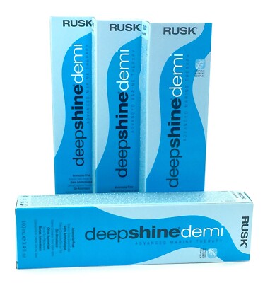 Rusk Deepshine Demi-permanent tone-on-tone Hair Color 3.4 oz (Choose your color)