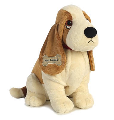 hush plush dog toy