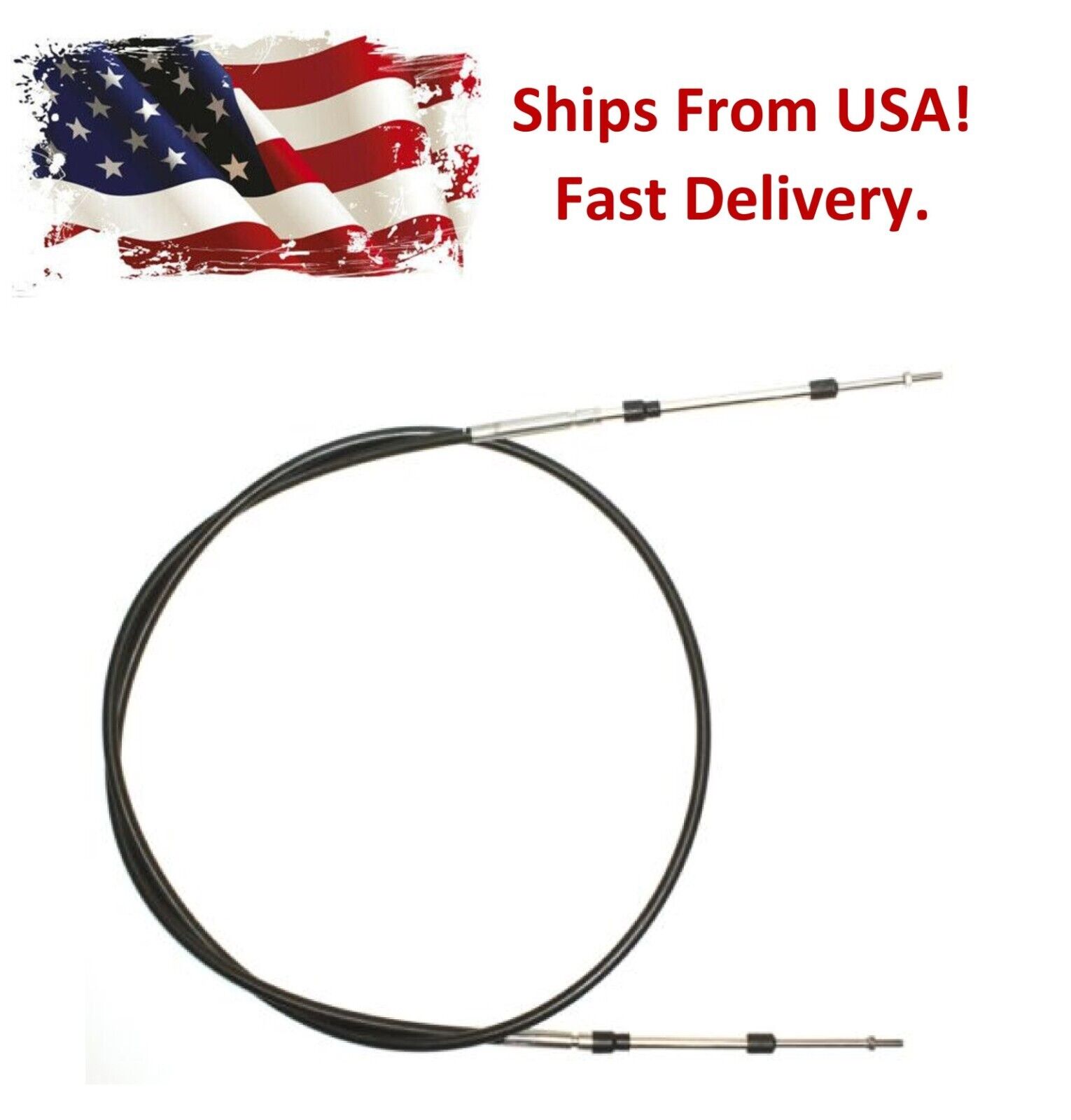 Steering Cable Compatible with YAMAHA SUV 1200 GU5-U1481-00 Steering Cable Compatible with YAMAHA SUV 1200 GU5-U1481-00