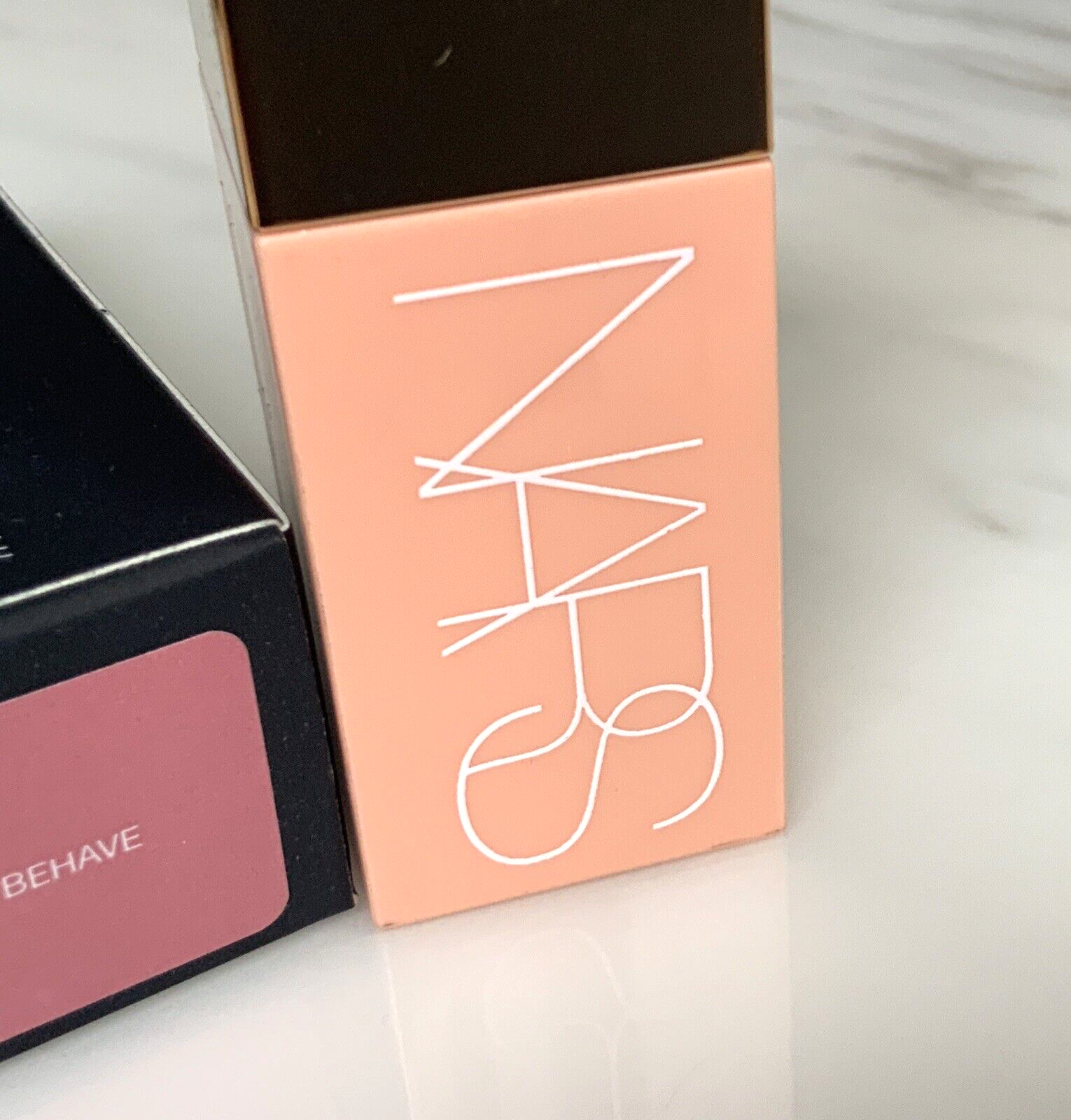 NARS Afterglow Liquid Blush - BEHAVE - Pink- 0.23oz/7mL - Full Size - NEW In Box