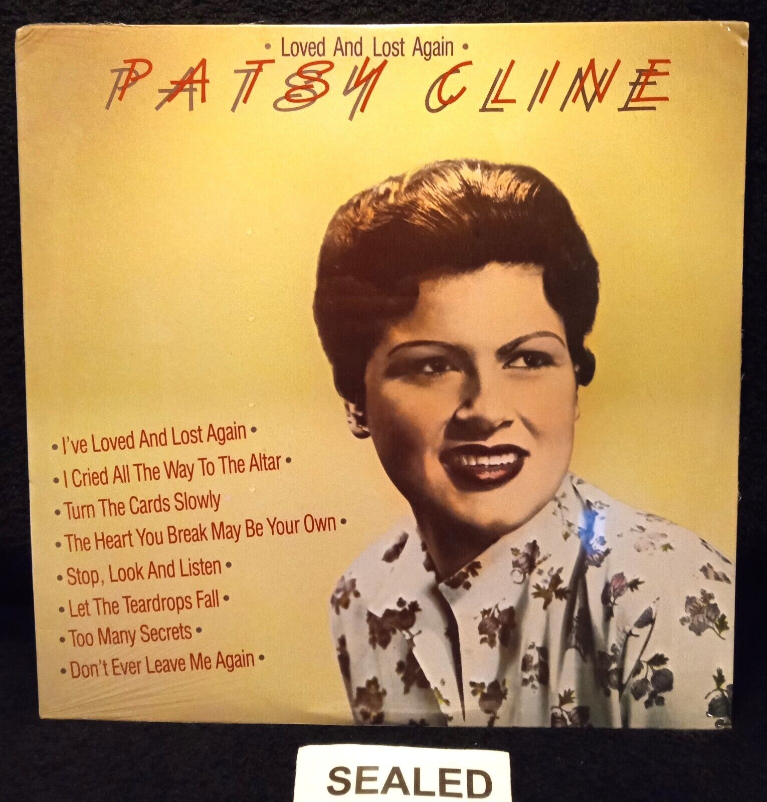 ALPHA BY ARTIST:CLINE, PATSY (LOVED....) NEW:"CLASSIC COUNTRY" DISCOUNT-VINTAGE-VINYL-LP LOT ($5 NO LIMIT SHIP)  4-09-24