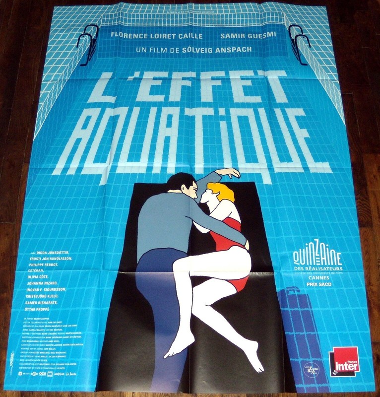L'Effet Aquatique Florence Loiret-Caille Piscine Samir Guesmi Grande Affiche
