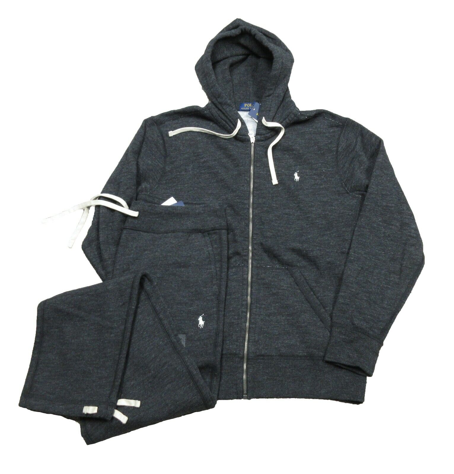 Polo Ralph Lauren Men's Black Heather Solid Core Fleece Polo Ralph Lauren Men's Black Heather Solid Core Fleece