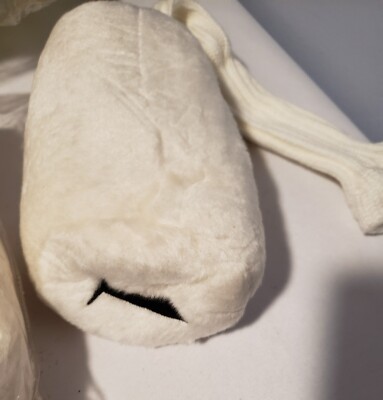 Arnold Palmer 4 Golf Club Long Neck Tadpole Head Covers, White
