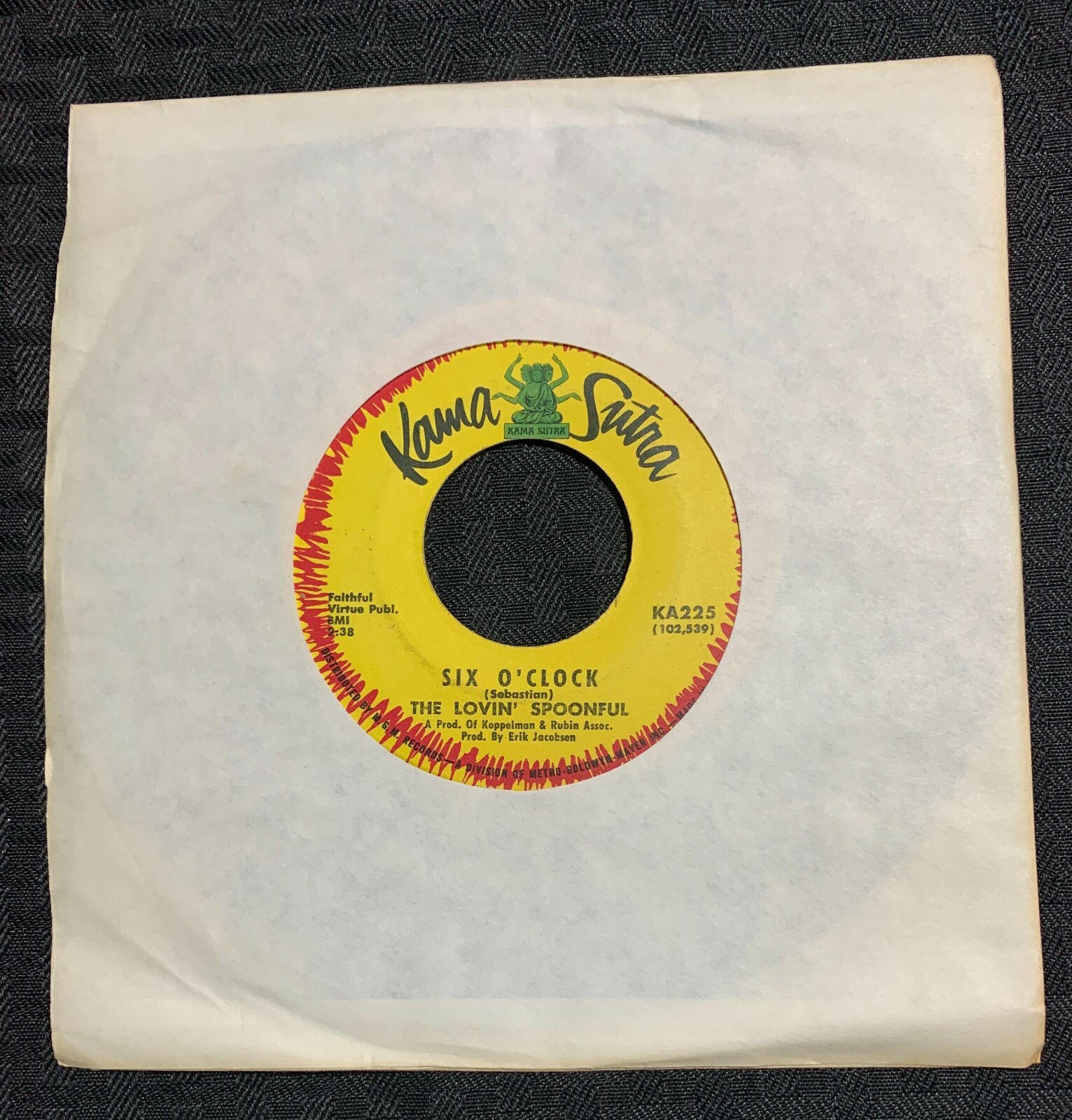 Lovin' Spoonful カーマスートラ・ボックス Vintage-1966-Lovin-Spoonful-45