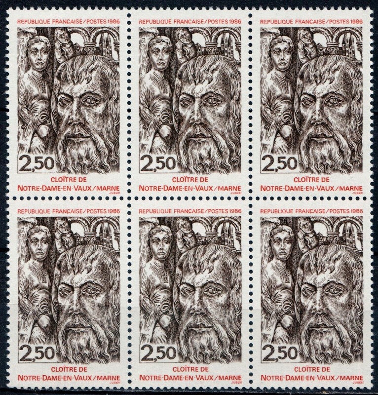 6 Timbres Neufs Y&T NÂ° 2404 - En Bloc [Ref.11253]