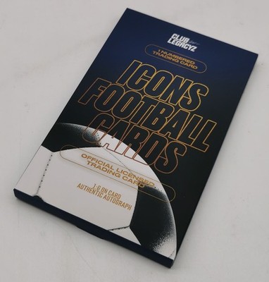 Club Legacyz Icons Soccer Second Edition Hobby Pack 2025