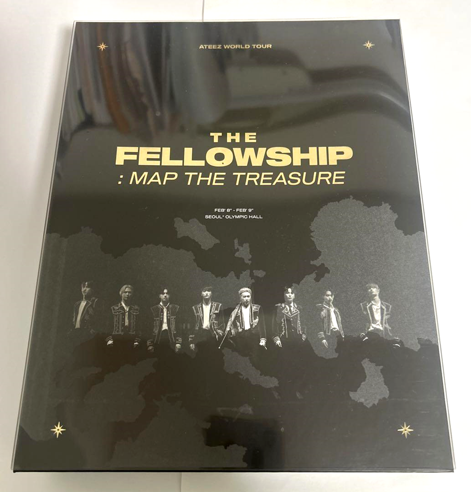 K-POP・アジア ATEEZ THE FELLOWSHIP: MAP THE TREASURE ATEEZ WORLD TOUR THE FELLOWSHIP MAP THE TREASURE DVD without