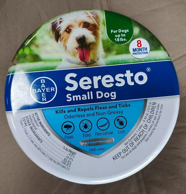 Seresto Small Dog Flea & Tick Treatment & Prevention Collar for Dogs Under 18lb