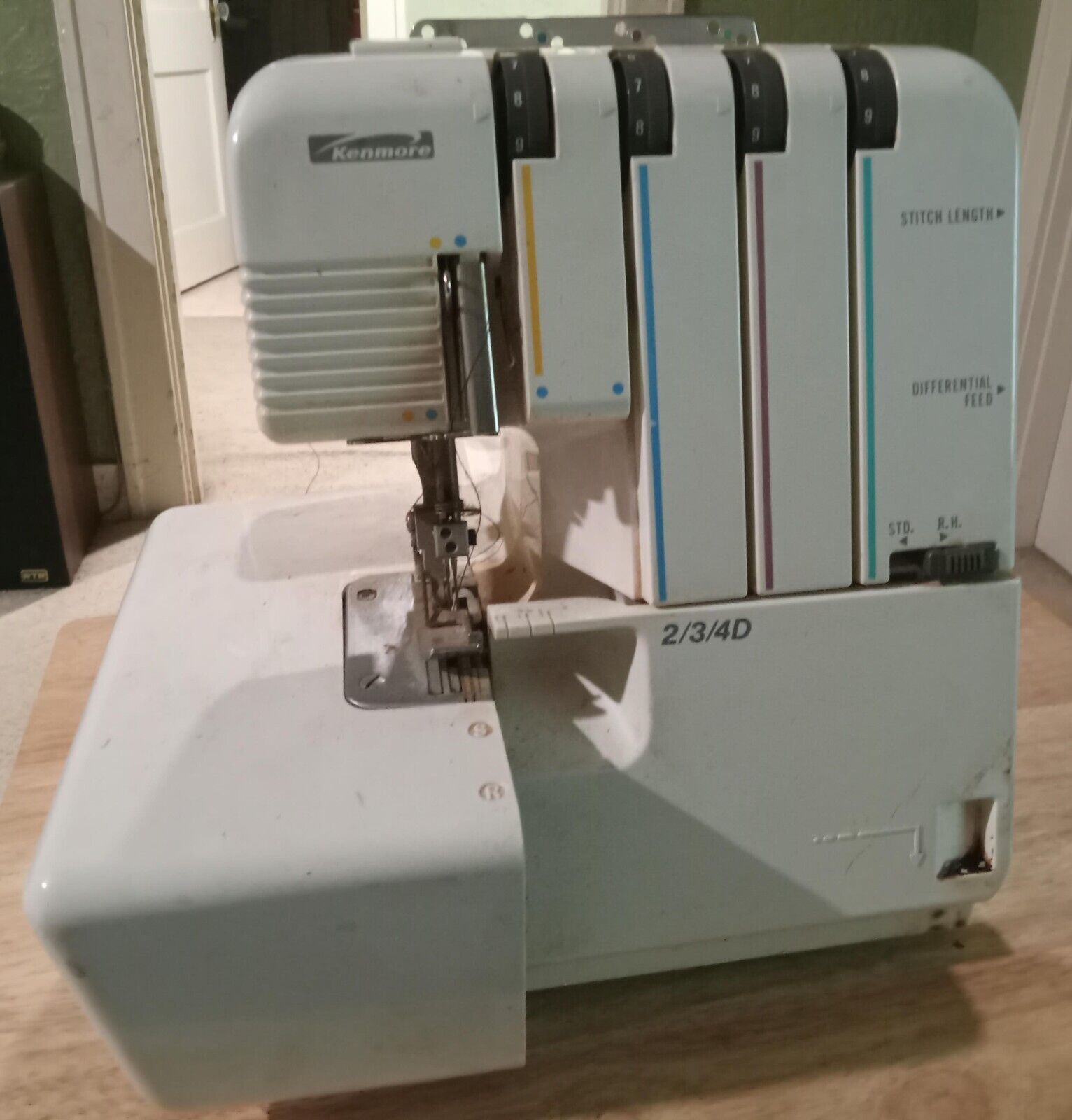 Kenmore Serger Overlock 2/3/4D Model 385. 16644690 for Parts or Repair | eBay Kenmore Serger Overlock 2/3/4D Model 385. 16644690 for Parts or Repair | eBay