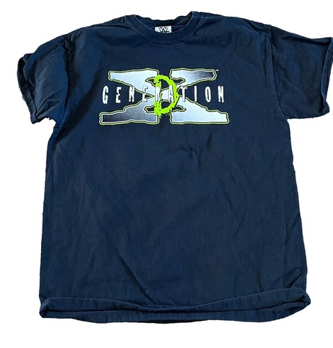 D-Generation X DX WWE Authentic Mens M Black WWE T Shirt