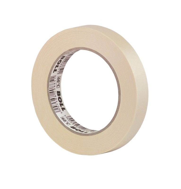 Boll 0040051 Abklebeband Bis 60 Â°C 19 Mm X 50 M | Klebeband Malerkrepp Abdeckban