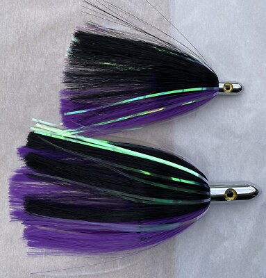 Purple Head Purple Crystal Iland TRACKER Trolling Lure 4.25/" 3//4 Oz TR506-PLC