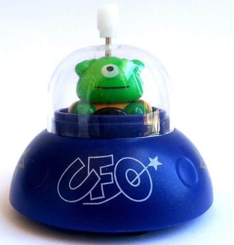 Never Fall Wind-Up UFO - Colors Vary