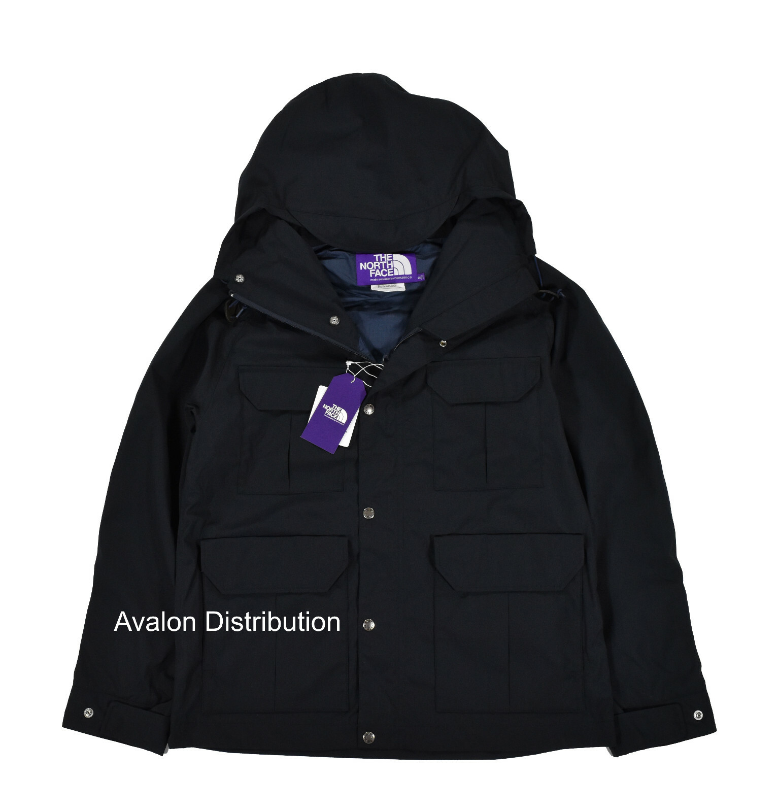 Pre-owned The North Face Men's  Purple Label Nanamica 65/35 Mountain Parka Cargo Jacket In Urban Navy