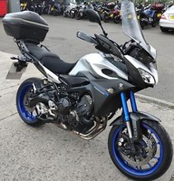 2015 65 YAMAHA MT-09 TRACER ABS MT09 SPORTS TOURER TOP BOX HPI CLEAR SILVER