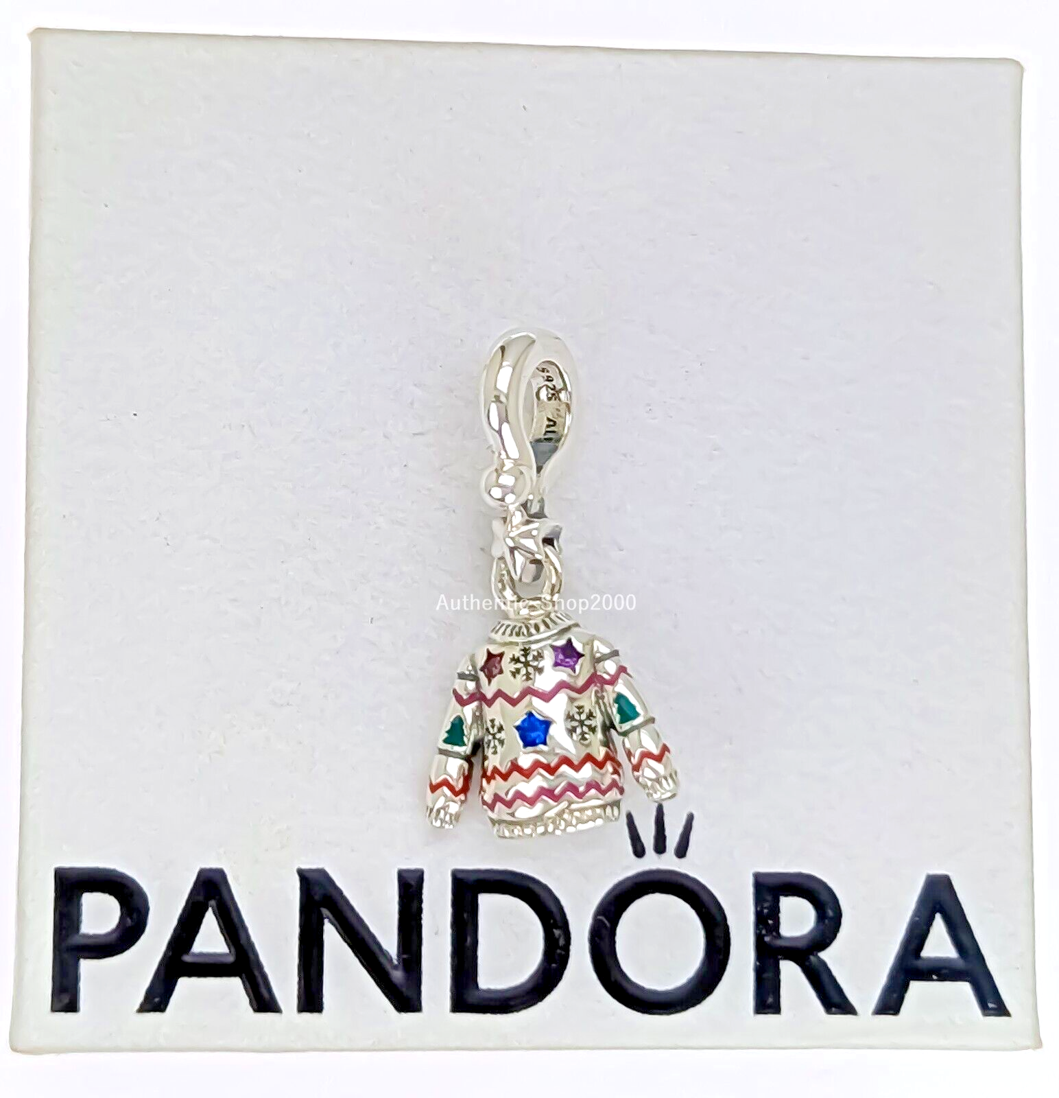 New 100% Authentic PANDORA 925 Christmas Sweater Jumper 2024