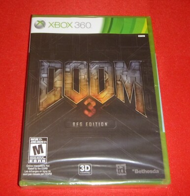 Doom 3 BFG Edition (Microsoft Xbox 360, 2012)-NEW